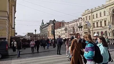 Victory Day 2022 Saint Petersburg Morning