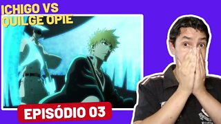 React BLEACH: Thousand-Year Blood War Epi 3 | Ichigo vs Quilge Opie (PT-BR 🇧🇷)