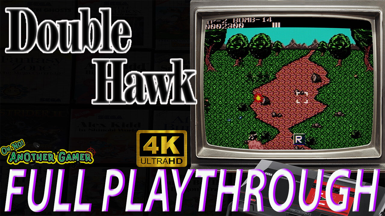 Double Hawk (1990) [Sega Master System] 🎮🔥 Intro + Gameplay (full playthrough)