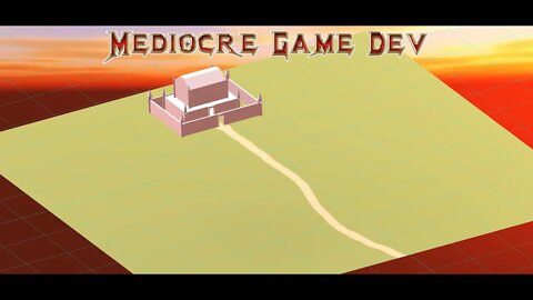 Mediocre game dev log. (Episode 35): Finished the shape of the Castle /fixed the terrain