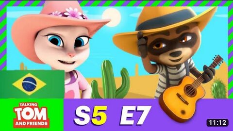 Talking Tom & Friends - Temporada 5° (Episodio 7) Confronto No Rancho Dublado
