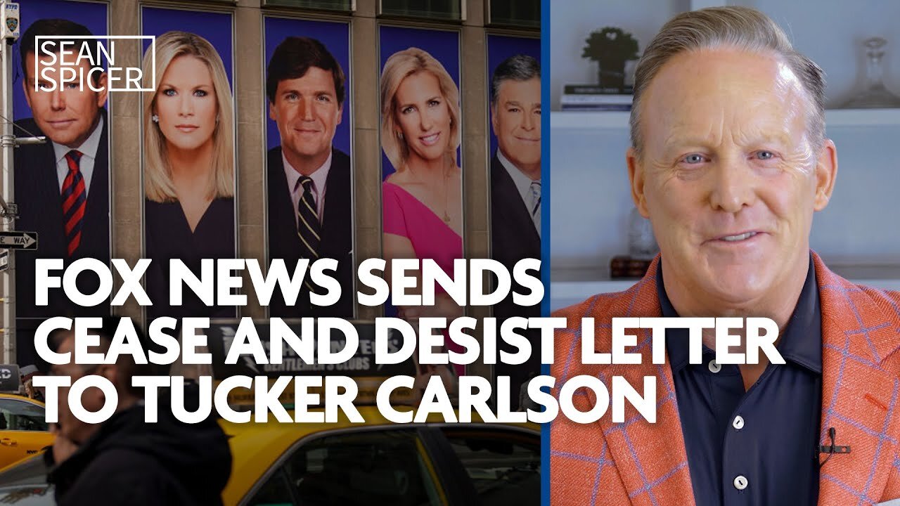 Fox News sends "Cease and Desist" Letter to Tucker Carlson over his Twitter videos! 🤐