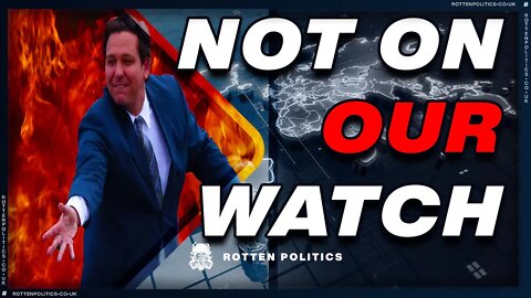Ron DeSantis sets them all on fire