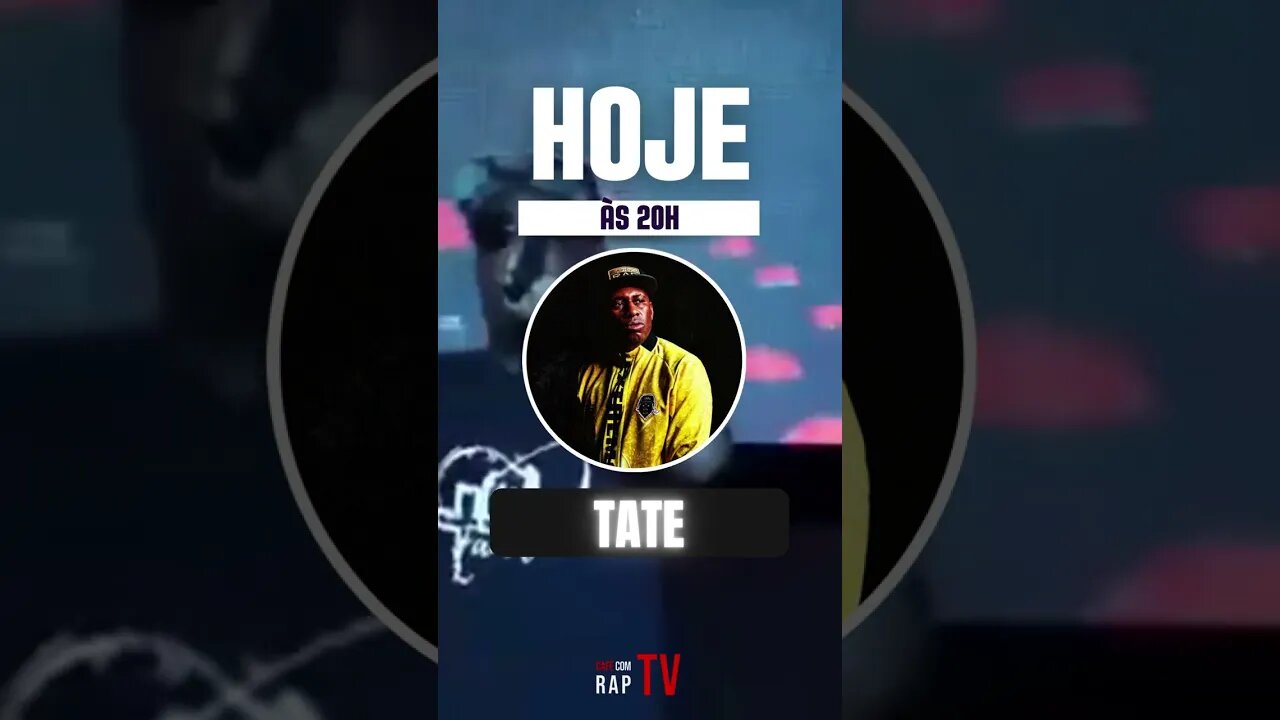 Hoje às 20 aqui no Café com Rap Tv!