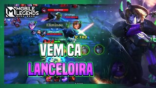 LANCELOT AINDA É ISSO TUDO? JOGUEI CONTRA E ISSO ACONTECEU | MLBB