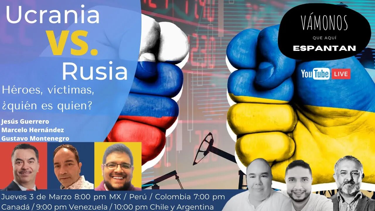 Ucrania vs. Rusia, héroes, víctimas ¿quién es quien?