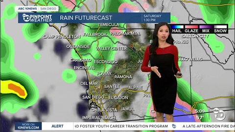 ABC 10News Pinpoint Weather for Sat. Feb. 25, 2023