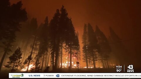 Fire crews from Southern Nevada head north to help fight Caldor Fire