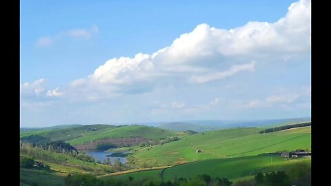 tranquil Sunday evening walk peak district upper goyt valley