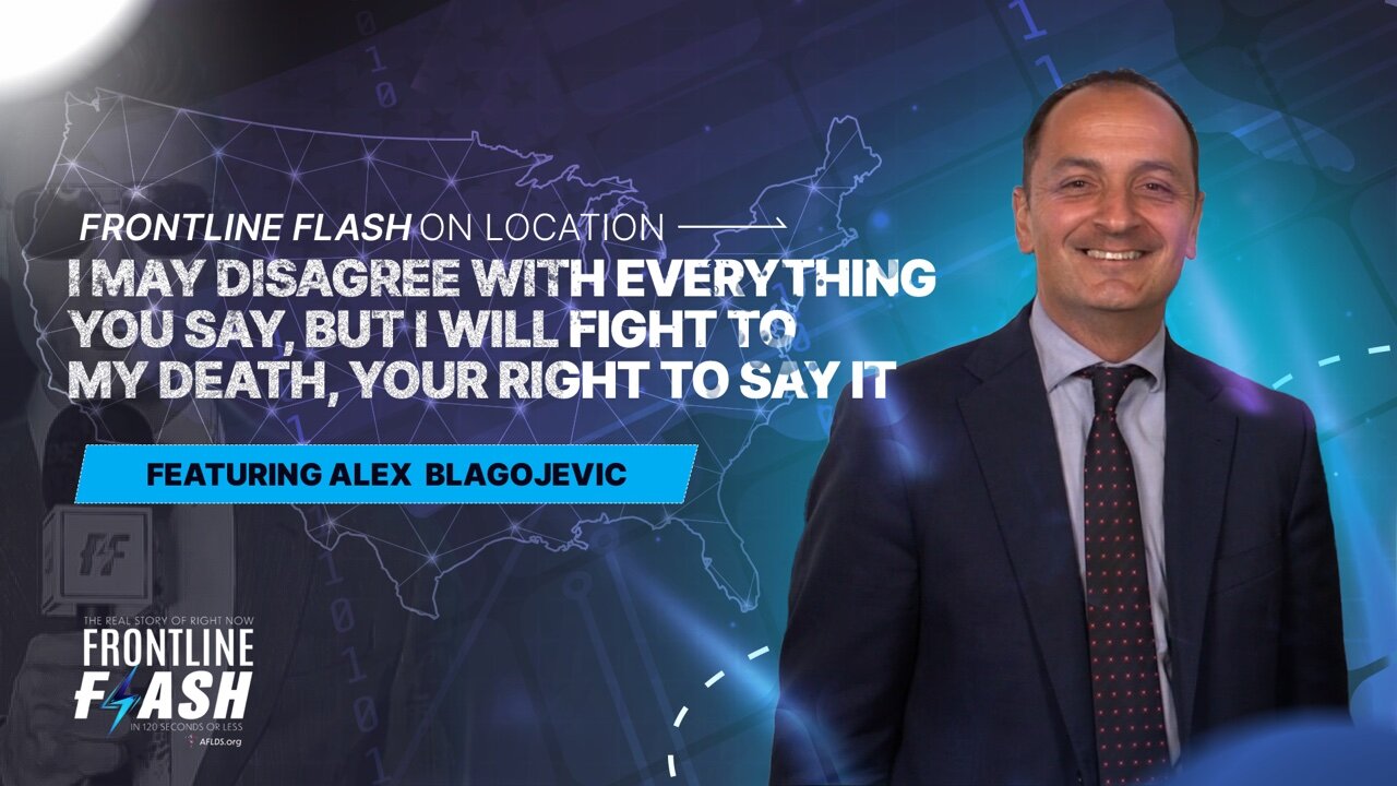 Frontline Flash™ On Location: ‘My Death For Your Rights’ feat. Alex Blagojevic