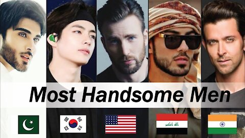 Top 10 most handsome men in the world (2021 updated)