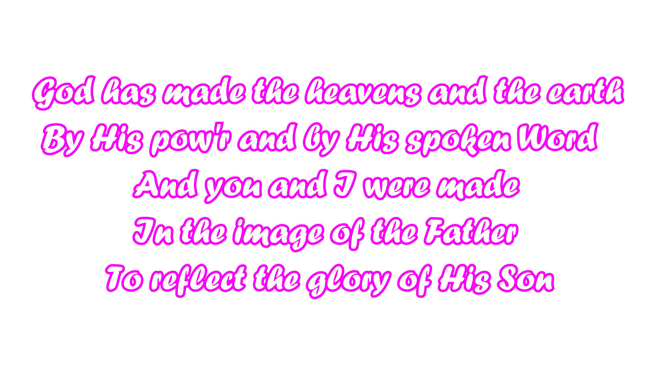 Sing to God (with lyrics) by Robert Gay, Integrity's Hosanna! Music