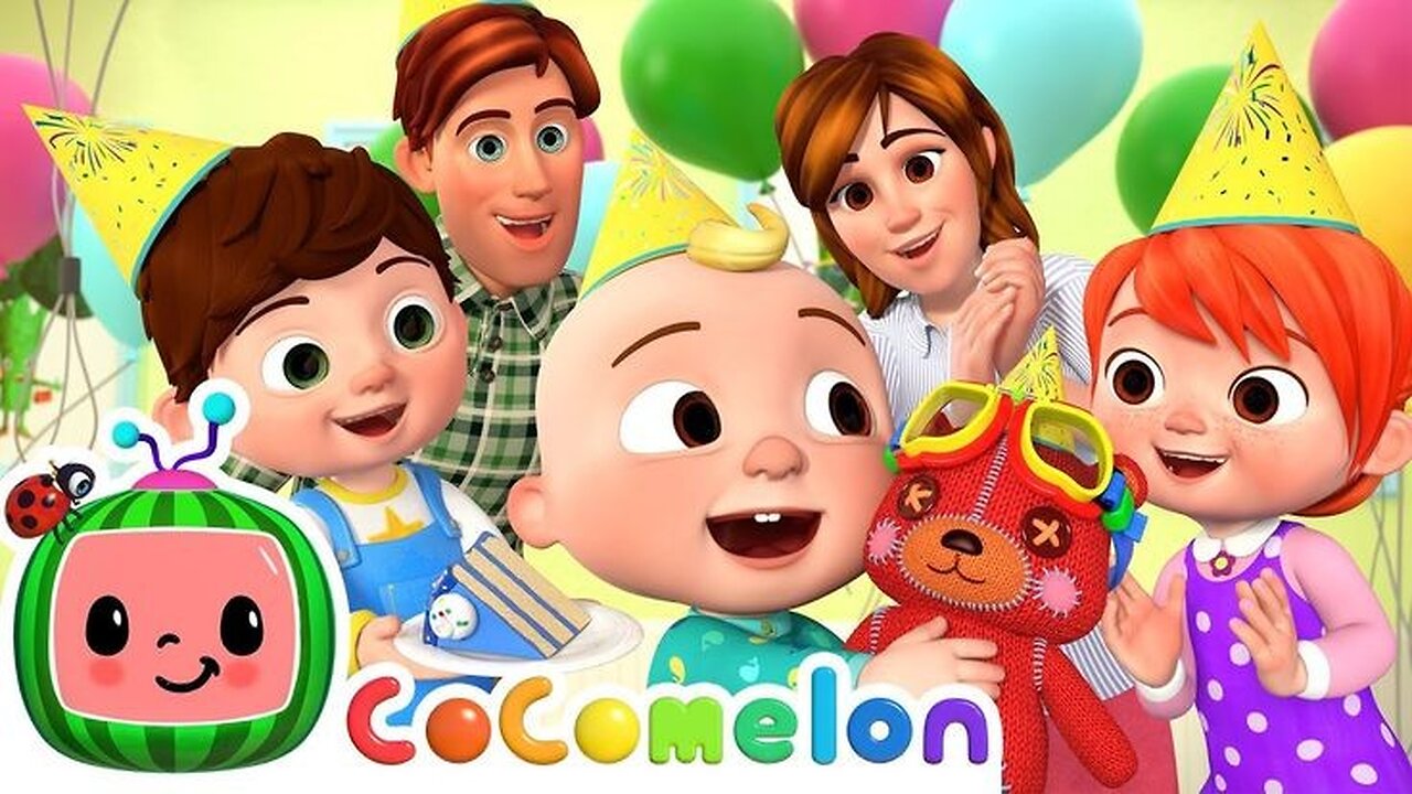 Happy birthday JJ 🎉 🎂 coocomelon kids cartoon