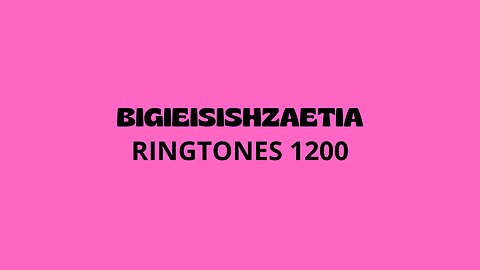 Bigieisishzaetia - Schlahchtkfjfofbfronx Ringtones 1200