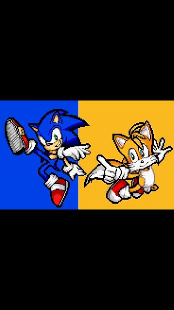 Desbloqueio do Tails seguidor no Sonic Advance #shorts