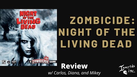 Entering Spooky Season with Zombicide: Night of the Living Dead