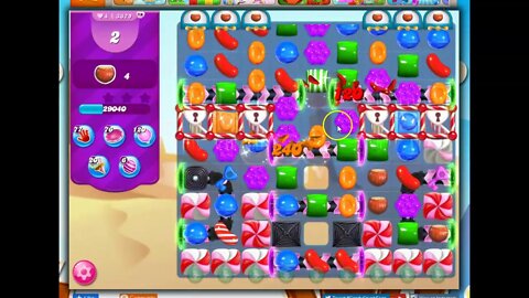 Candy Crush Level 3875 Talkthrough, 25 Moves 0 Boosters
