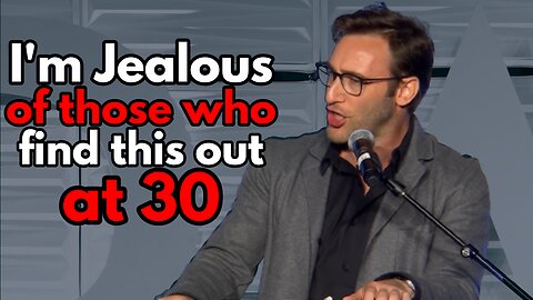 Simon Sinek's Most Eye-Opening Speech That Will Change Your Future