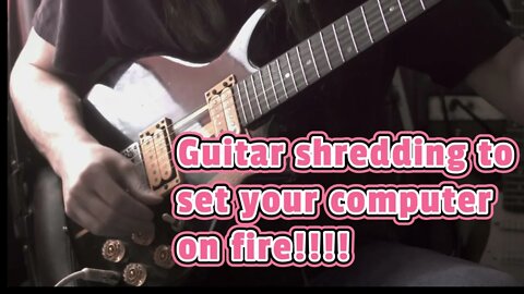 Vintage Cort Double Cutaway Guitar----Shredding