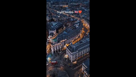 london night view video