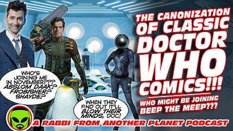 The Canonization of Classic Doctor Who Comics!!!