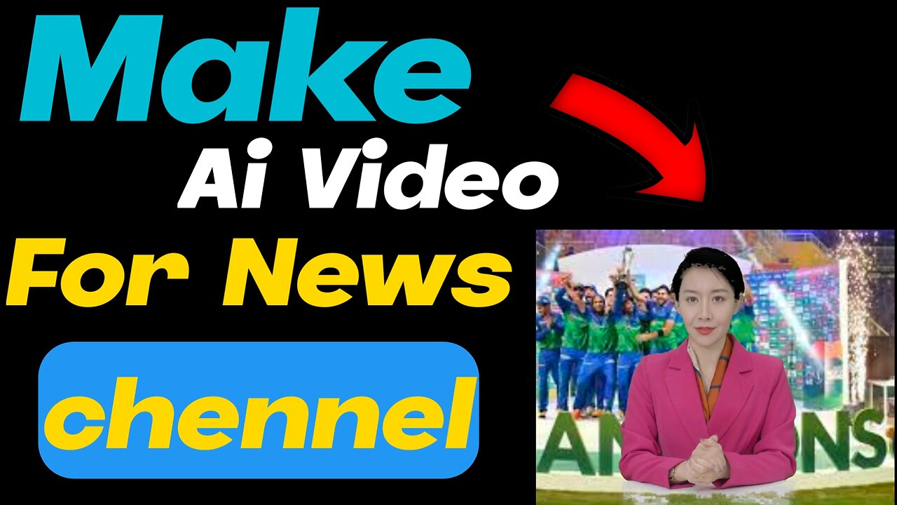 How To Make Ai Videos For News Chennel In Pashto|Create Ai video For News| Tech Deo pashto