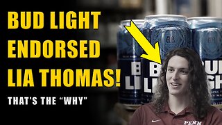 Bud Light ENDORSED Biological Men in Women's Sports & Puberty Blockers...THATS the boycott "WHY"