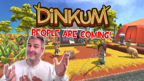 GUESTS ARE ARRIVING! | Chatting and playing DINKUM, Pt 3 🎮 | Got coffee? ☕