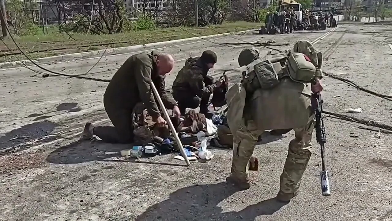 Azov Nationalists, Ukrainian Troops & Foreign Mercenaries Continue To Surrender In Azovstal Mariupol