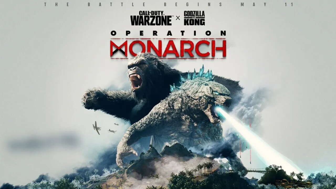 Operation Monarch: Official Teaser feat. Godzilla vs Kong | Call of Duty Warzone