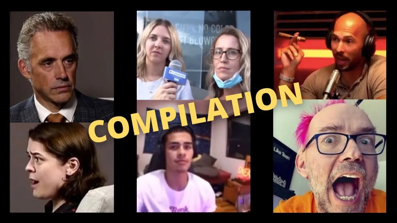 Feminists getting Destroyed by Jordan Peterson, Sneako and Andrew Tate - Compilation