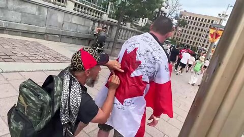 LIVE 🔴 The #churchofBuBBles on Dominion Day (canada day) at parliament in Ottawa.