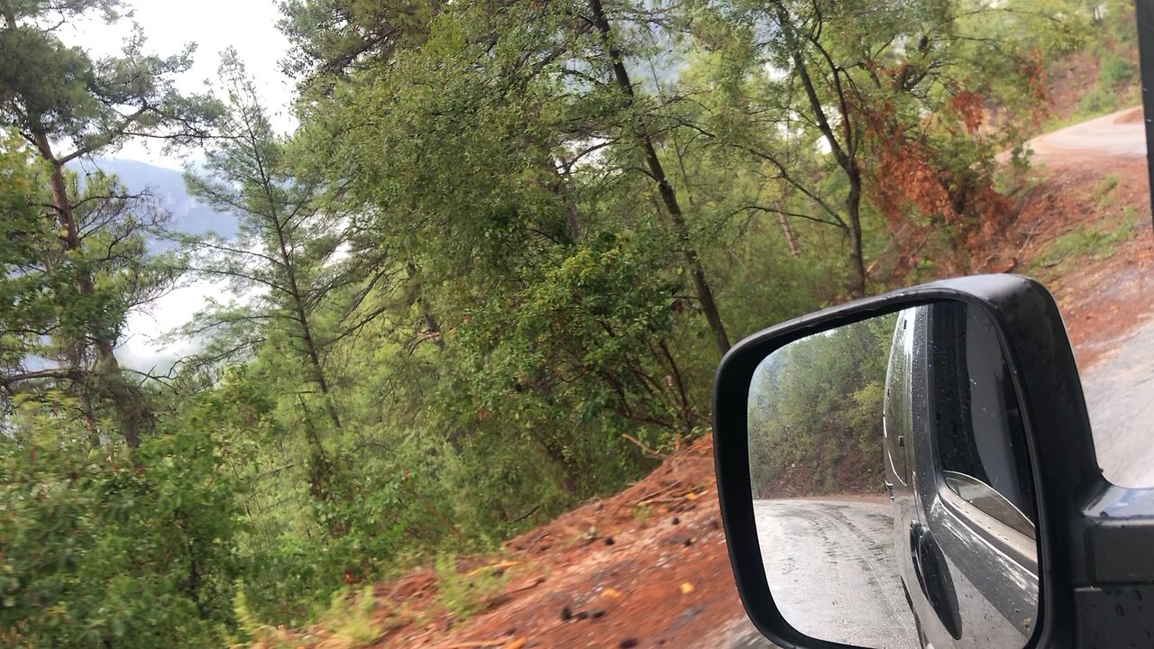 Drive into Alanya mountain