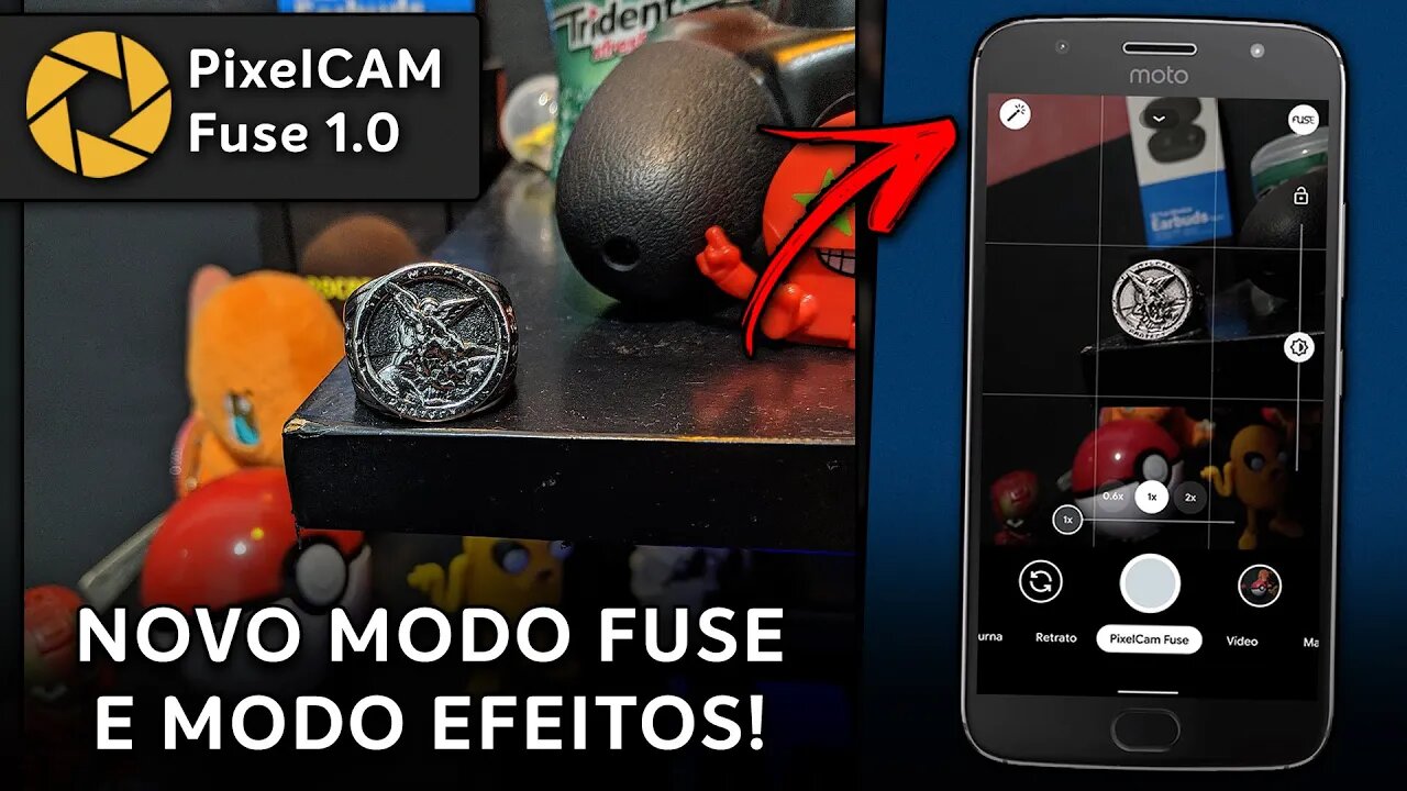 PIXELCAM FUSE 1.0 | GCAM 7.3 MOD COM MODO FUSE E MODO EFEITOS, FOTOS MAIS INCRÍVEIS E DETALHADAS!