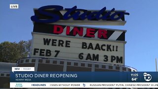 Studio Diner in Kearny Mesa reopens its doors to public