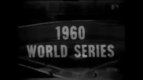 1960 World Series Game 7 New York Yankees vs Pittsburgh Pirates