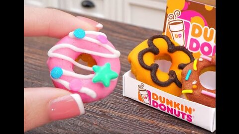 The TINIEST Dunkin Donuts 🍩 😃