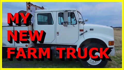 My New Farm Truck | 1998 International 4700 T444E Tow Rig
