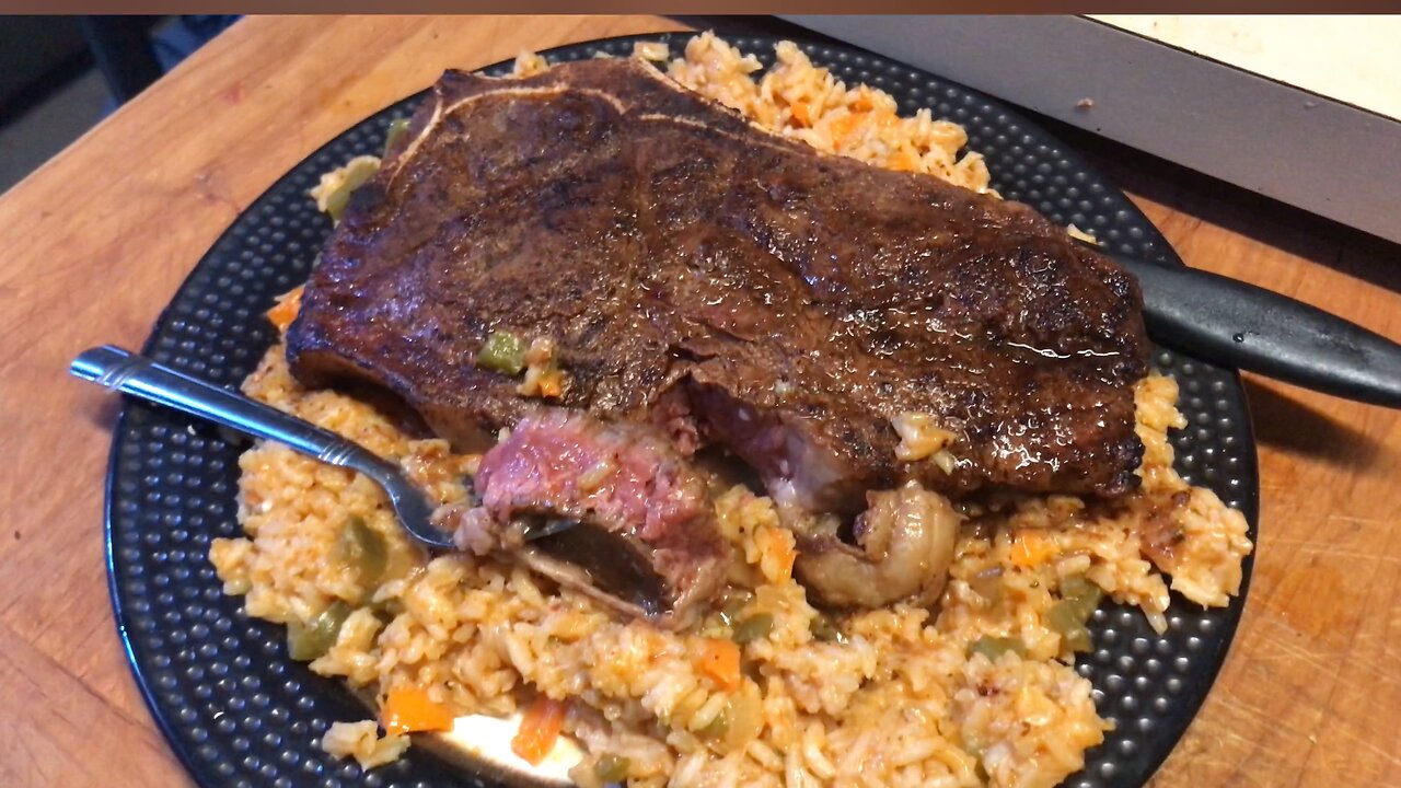 Ribeye Steak Fajita Rice. #Rumble #food #foodie