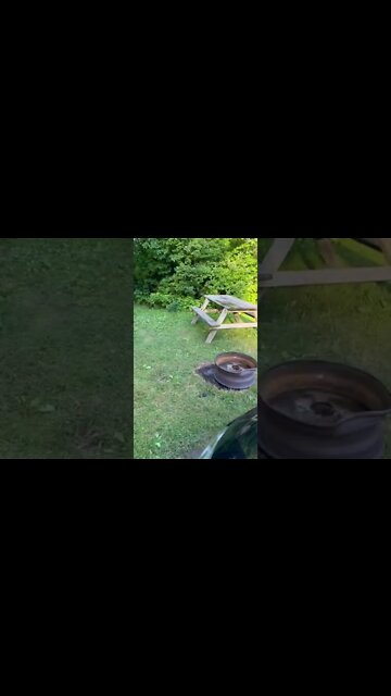 Our campsite at Parlee Beach New Brunswick