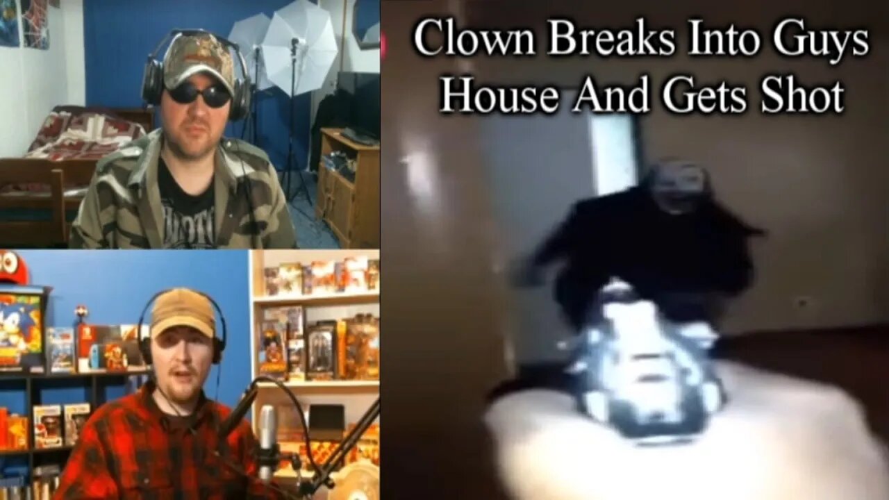 Clown Breaks Into Guys House And Gets Shot REACTION!! *ADULTS ONLY*