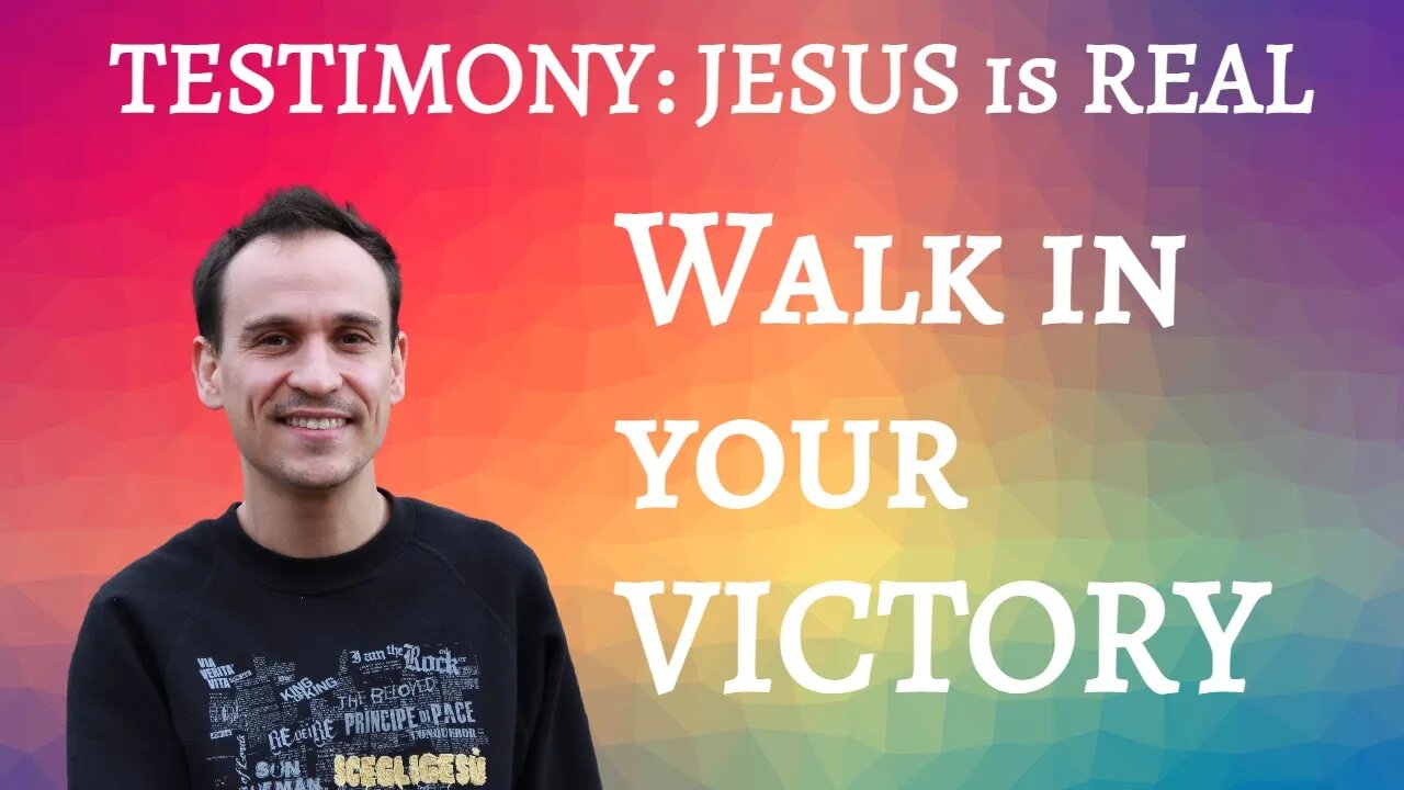 Testimony: Jesus is REAL. Walk in your VICTORY