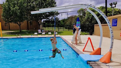 Rope Swing and Dragon Game