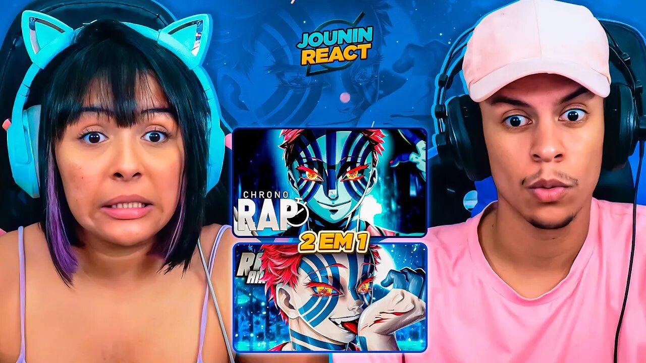 2 EM 1 AKAZA | Chrono & AniRap | [React Rap Nerd] 🔥