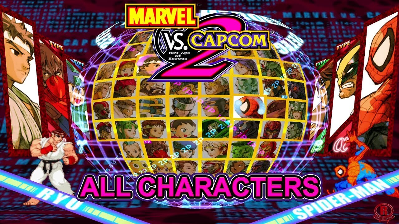 Marvel Vs Capcom 2 - Arcade Mode - Segunda Pelea [PS2]