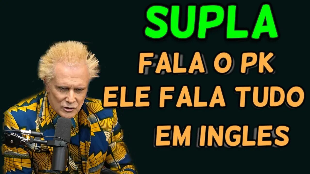 SUPLA EXPLICA O PK DE FALAR INGLES NO MEIO DAS FRASES