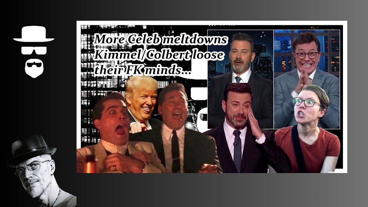 MORE CELEB MELTDOWNS: COLBERT & KIMMEL...