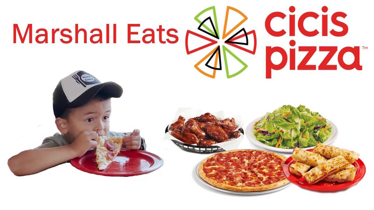 Marshall Eats Cici's Pizza - Texas Pizza Buffet!