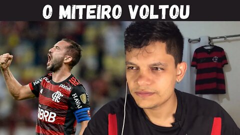 Everton Ribeiro BRILHA em Flamengo x Talleres - React