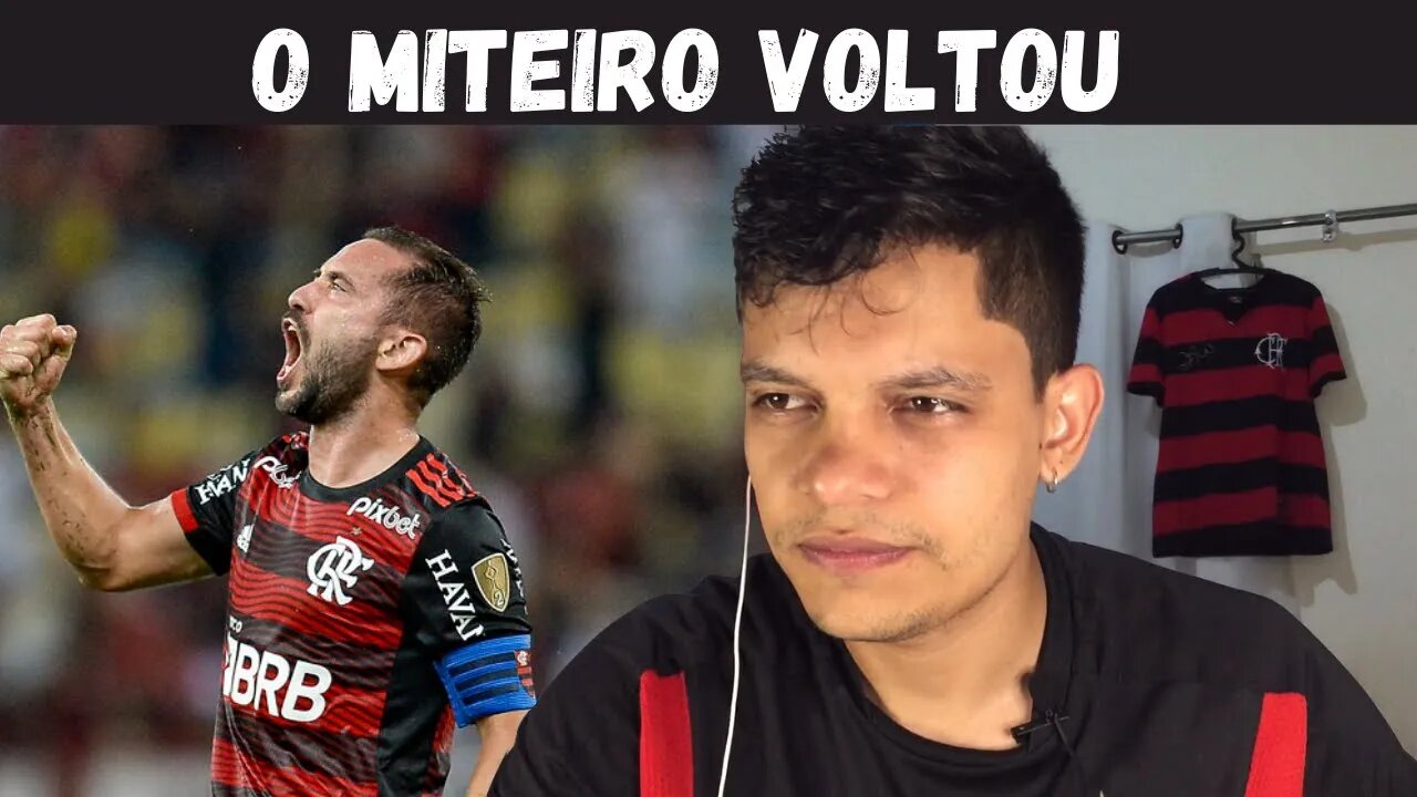 Everton Ribeiro BRILHA em Flamengo x Talleres - React